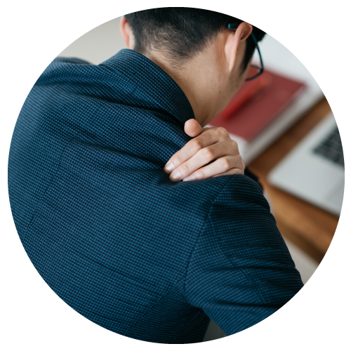 四十肩、五十肩で腕が痛くて上がらない